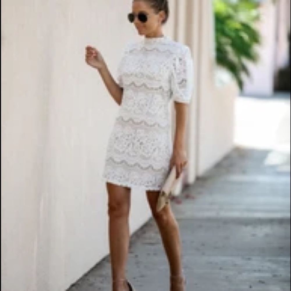 Transform Lace Statement Dress